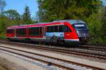 DB Westfrankenbahn 642 191 am 24.04.26 in Kahl am Main 