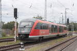 Am  29. August 2026 verlie� 642 683 als RB 11 in Richtung Wismar den Rostocker Hbf