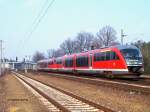 Desiro-Doppel bei Dresden-Klotzsche (25.03.03)  