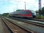 DB 642 130-8 abgestellt in Naumburg (S) Hbf; 12.09.2009