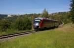 642 216 als RB nach Eichsttt Bf am 30.08.2009 bei Wasserzell.