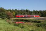 642 075 als RB 35653 Roth-Hilpoltstein am 21.09.2010 bei Hofstetten.