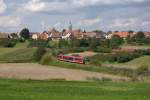 642 080 als RB 35583 Nrnberg-Nordost-Grfenberg am 05.09.2010 bei Kalchreuth.