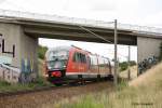 642 226 mit einer RB von Stendal nach Braunschweig am 23.07.2011 bei Wedel