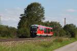 642 217 als RB 57353 am 10.08.2011 bei Biessenhofen.