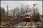 642 182 erreicht am 20.2.2012 Grimma ob Bf. Nach kurzem Aufenthalt geht es zurck nach Leipzig.