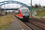 Seit dem Fahrplanwechsel am 15.12.2013 verkehrt zwischen Glauchau und Gößnitz eine RB der Linie 37 aller zwei Stunden.
