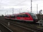 Am 03.01.2014 stand 642 229/729 in Stendal zur Abfahrt nach Tangermünde bereit.