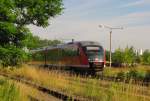 DB 642 644 als RB 16205 von Bad Langensalza nach Erfurt Hbf, am 11.07.2015 in Erfurt Nord.