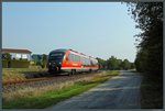 Die Strecke von Calbe nach Bernburg ist eine der wenigen noch in Betrieb befindlichen Nebenbahnen in Sachsen-Anhalt.