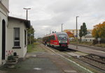 DB 642 031 als RE 92759 von Bad Langensalza nach Erfurt Hbf, am 22.10.2016 in Erfurt Nord.