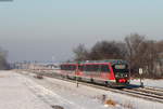 642 008-7 und 642 093-8 als RB 57368 (Augsburg Hbf-Füssen) bei Beckstetten 22.1.17