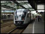 642 329 der NWB in Duisburg Hbf