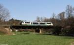 VBG 642 als OPB 74264 am 19.04.2015 bei Neustadt Waldnaab.