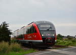 642 692 fährt als RB50 nach Güsten in Ilberstedt ein.
