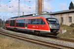 642 683 als RB13234 von Graal-Müritz nach Rostock Hbf bei der Einfahrt im Rostocker Hbf.09.04.2022 