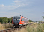 642 223 kam am 21.7.16 mit der RB41 nach Aschersleben durch Staßfurt gefahren.