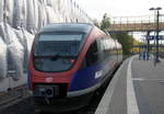 Ein Nachschuss von der Euregiobahn (RB20) von Stolberg-Rheinland-Hbf nach Düren steht in Stolberg-Rheinland-Hbf.