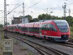 643 054 auf Rangierfahrt in Münster, 28.09.2021