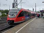 Ein TALENT (643 206-5) als RB 20  die euregiobahn  am Bahnhof Aachen West. Wegen Elektrifizierungsarbeiten ist die Strecke zwischen Herzogenrath und Stolberg (Rheinl) Hbf �ber Alsdorf zurzeit gesperrt, weswegen die RB 20 morgens bis Geilenkirchen f�hrt. (Aufgenommen: 11.05.2026)