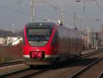 RB 31 kurz vor der Einfahrt in den Moerser Bahnhof. Das Foto stammt vom 28.11.2007