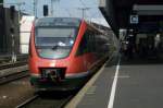 643 040 als RE 10 bei der Einfahrt in Dsseldorf HBF 28.7.2008