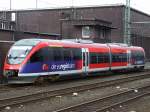 Ein VT 643 der Euregiobahn am 13.03.2009 in Dsseldorf Hbf.