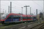 643 209 der  Euregiobahn  abgestellt vor dem Aachener Bw 13.4.2009