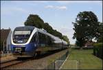 Erneut eingehollt und abgelichtet konnten VT704 und VT705 kurz vor Warendorf. NWB81558 (RB67  DER WARENDORFER ) nach Bielefeld.(23.06.2009) 

