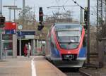 Ein Nachschuss 643 202 und 643 212 als RB20 (8921/8971) nach Dren/Stolberg-Altstadt in Aachen West 3.4.10