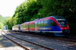  643-ziger Euregiobahndoppel in Nideggen-Brck. 3.6.2010