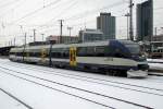 VT019 der Bayerischen Oberlandbahn unterwegs fr die Nordwestbahn in Dortmund 19.12.2010