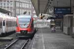 MÜNSTER, 19.01.2011, 643 560 als RB 64 nach Enschede (Niederlande) bei der Ausfahrt aus Münster Hbf