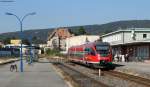 643 007-8 als RB 18818 (Wissembourg-Neustadt(Weinstr)Hbf) in Wissembourg 3.10.11