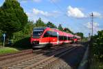 643 553 als RB auf dem Weg nach Bonn bei der Einfahrt in den Hbf.