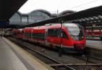 DB 643 006  Horst Eckel  als RE 3334 nach Saarbrcken Hbf, am 30.06.2011 in Mainz Hbf.