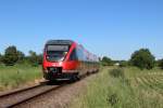 643 507 als RB 28124 (Winden (Pfalz) - Bad Bergzabern bei Winden (Pfalz) am 16.06.13