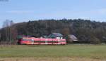 643 023-4 als RB 12862 (Landstuhl-Kusel) bei Miesenbach 20.3.14