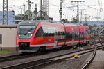 643 533 als RB 23 nach Limburg(Lahn) bei der Einfahrt in Koblenz Hbf. 27.7.2016