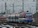 Die RB 51 der PEG, Rangierfahrt zur Abstellgruppe Dortmund Hbf.(08.03.2010) 