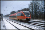 Ein DB Talent auf der Rollbahn ist zwischen Münster und Osnabrück eine Besonderheit.