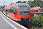 MÜNSTER, 28.06.2014, 643 565 als RB 63 nach Coesfeld im Hauptbahnhof
