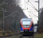 Ein Nachschuss von Zwei Euregiobahn (RB20) kommen aus Langerwehe-Stolberg-Altstadt nach Alsdorf-Annapark aus Richtung Aachen-West,Laurensberg,Richterich und halten in Kohlscheid und fahren in Richtung