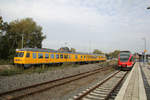DB Netz  719 045 und DB Regio 644 023 // Bahnhof Bedburg (Erft) // 21.