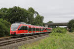 DB Regio 644 061 + 644 028 // Grevenbroich-Kapellen // 3. Juni 2015. Mittlerweile fährt hier die VIAS als RB 39 (Düssel-Erft-Bahn).