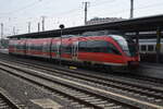 Talent 644 561 steht am Dortmunder Hbf abfahrbereit als RB 43 nach Dortmund.