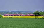 BR 644 Talent fhrt durch die Felder kurz hinter Rheinbach in Richtung Euskirchen - 25.05.2010