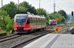 644 508 nach Kln bei der Einfahrt in den Bf Euskirchen - 01.09.2012