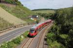 643 039 + 643 043 als RB 12644 (Bonn Hbf - Ahrbrck) in Heimersheim am 02.06.13