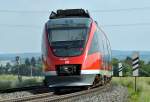 644 527 und 644 523 als RB24 kurz vor Euskirchen - 03.06.2013